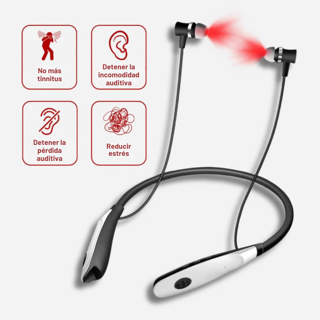 AuriClear™ - Auriculares Terapia Infrarrojo