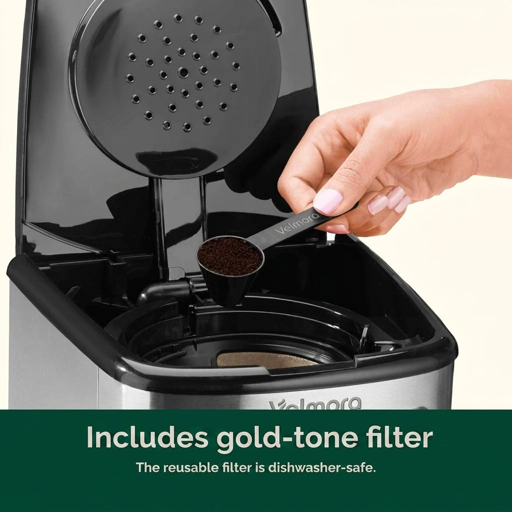 Velmora Programmable Drip Coffee Maker 14-Cup