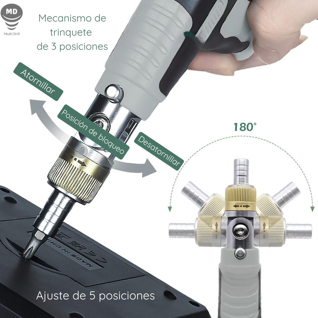 Juego de destornilladores Multi Drill
