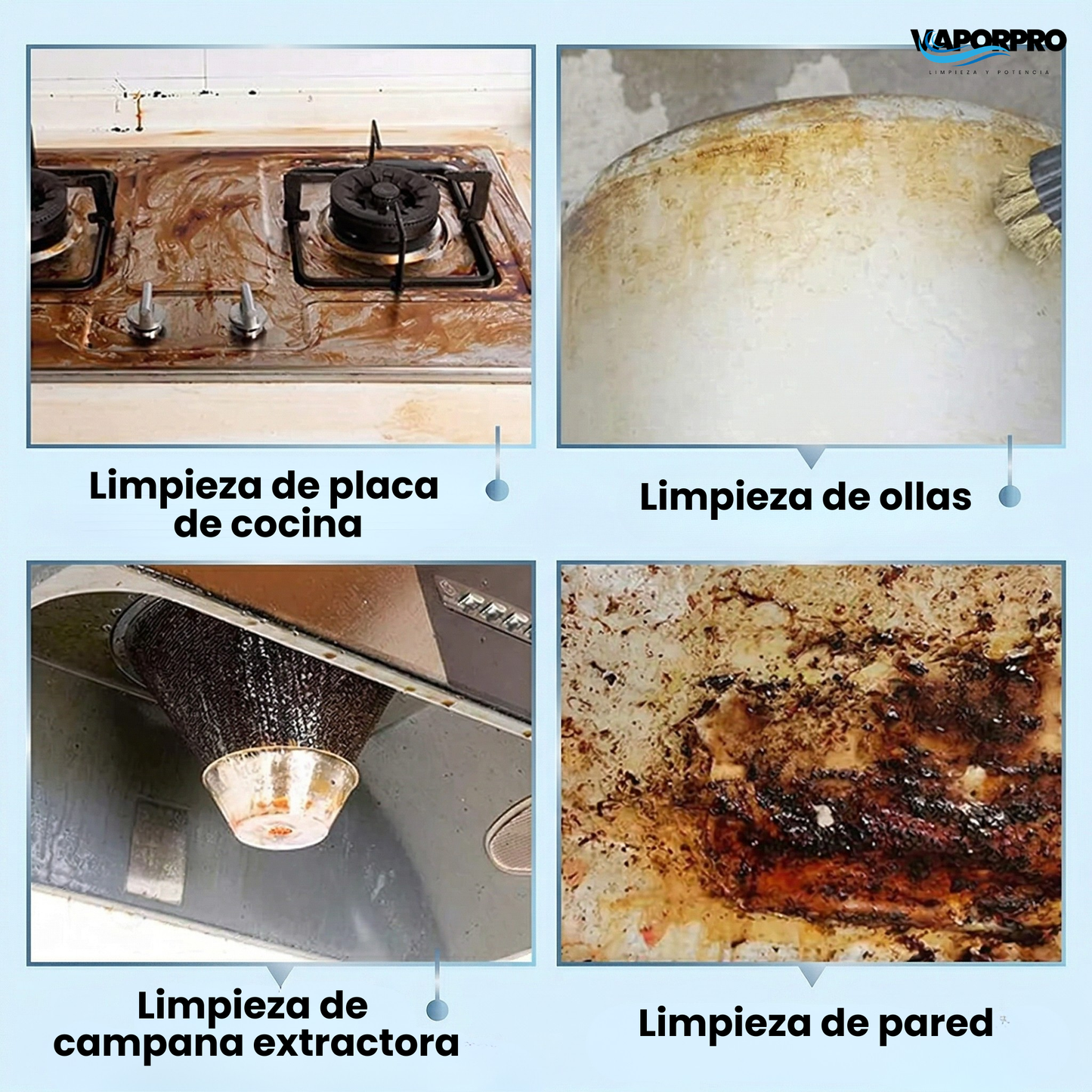VaporPro Limpieza Rápida